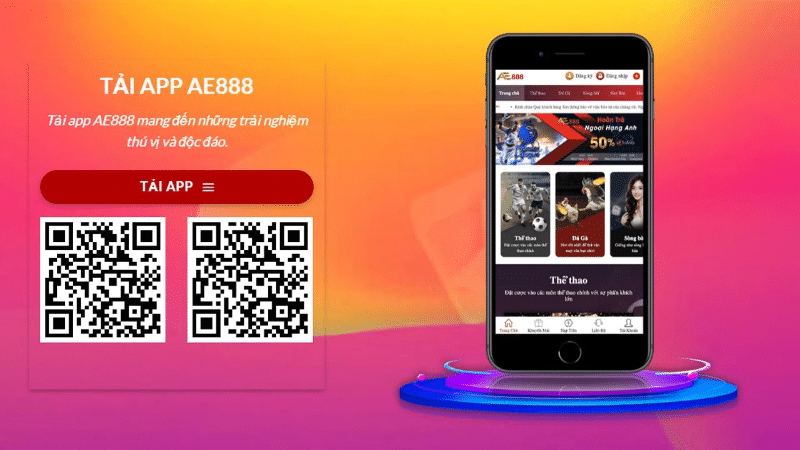 Các bước tiến hành tải app Ae3888 cho Android và IOS dễ dàng