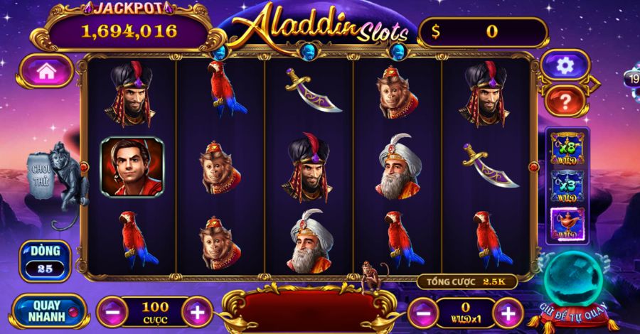 Nổ Hũ 789club Aladdin Thần Đèn