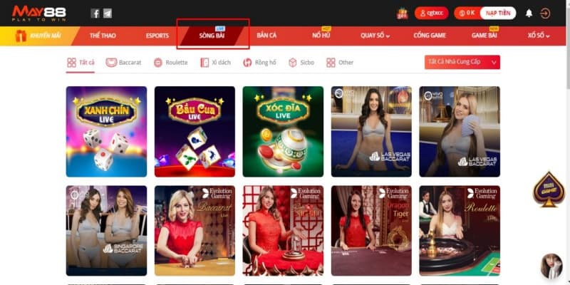 Giới thiệu Casino May88 – Sân chơi đỉnh cao cho người yêu cá cược