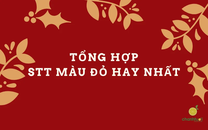 Stt màu đỏ