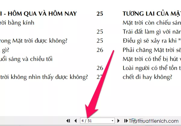 Xác định trang cần xóa trong Foxit Reader