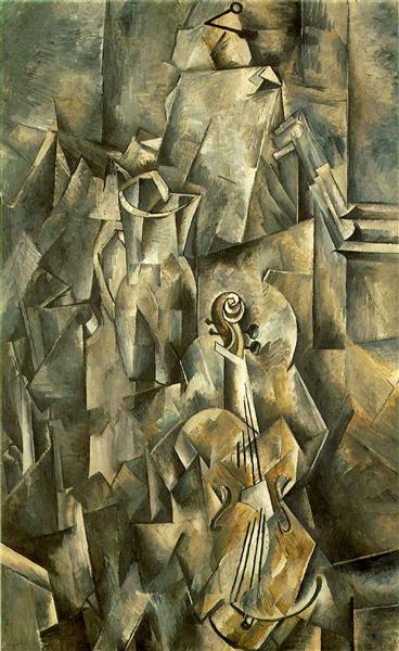 Violin and Pitcher của Georges Braque