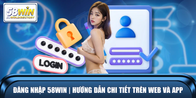 Đăng Nhập 58WIN | Hướng Dẫn Chi Tiết Trên Web Và App