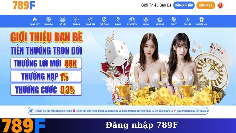 Đăng nhập 789f: Chìa khóa mở cánh cửa giải trí trực tuyến