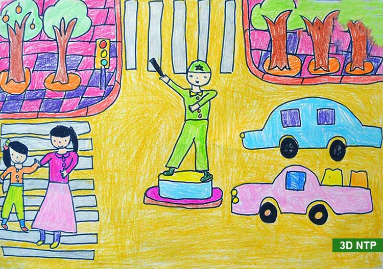 Khai mạc Hội thi vẽ tranh tuyên truyền an toàn giao thông Chi tiết tin tức Huyện Sơn Động